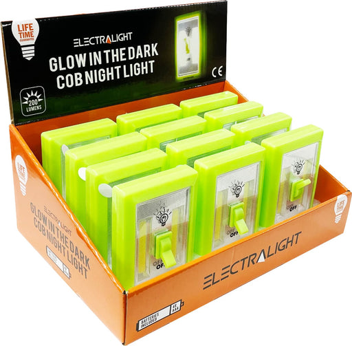 Electralight Glow-in-dark COB Wall Light (200 Lumens)