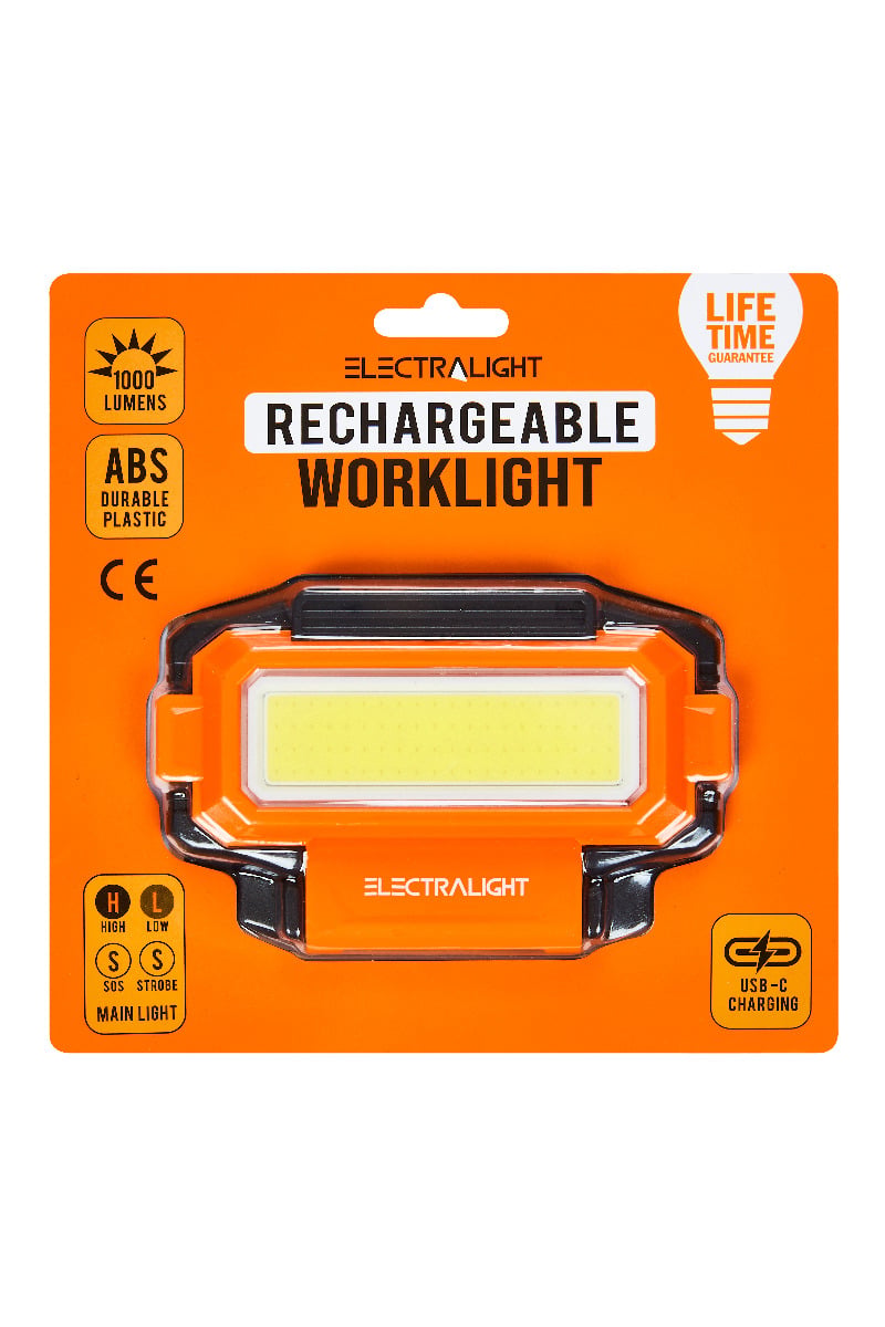 Electralight 1000Lumen Rechargeable Worklight