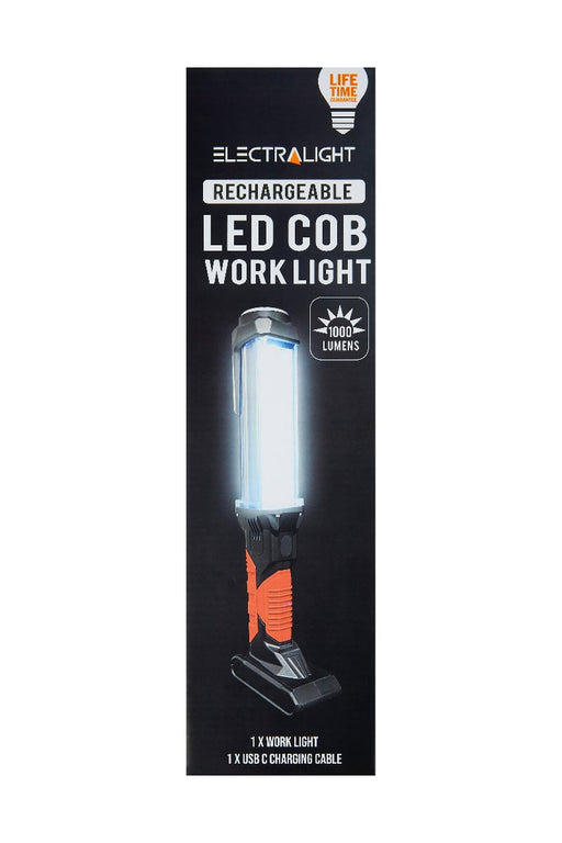 Electralight Rechargeable LED 1000 Lumens COB Work Light