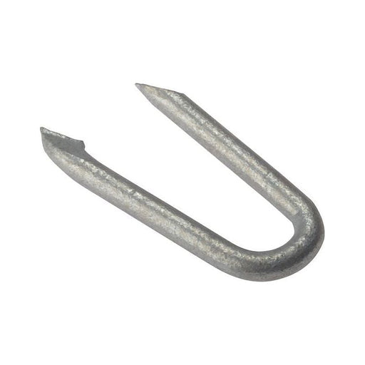 Forgefix Netting Staple Galvanised 25mm Bag Weight 250g ForgeFix - RockBottom Northampton