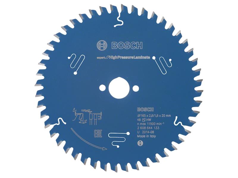 Bosch Powertool Accessories Circular Saw Blade 165mm