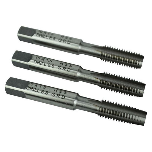 Faithfull HSS Straight Flute Tap Set M10 x 1.50, 3 Piece Faithfull - RockBottom Northampton