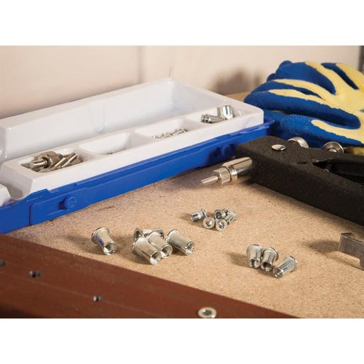 Bluespot Tools Nut Riveter Kit (M3-M8) 86 Piece BlueSpot Tools - RockBottom Northampton