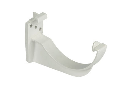 Floplast 112mm round fascia bracket white RK1