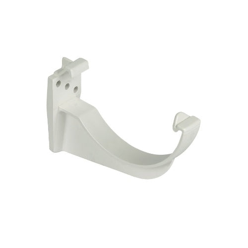Floplast 112mm round fascia bracket white RK1