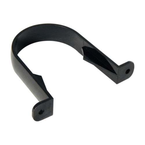 Floplast 68mm round pipe clip Black RC1