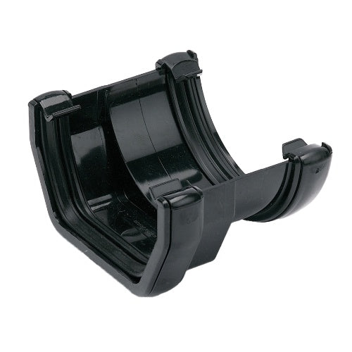Floplast 114mm square to 112mm round adaptor black RDS1