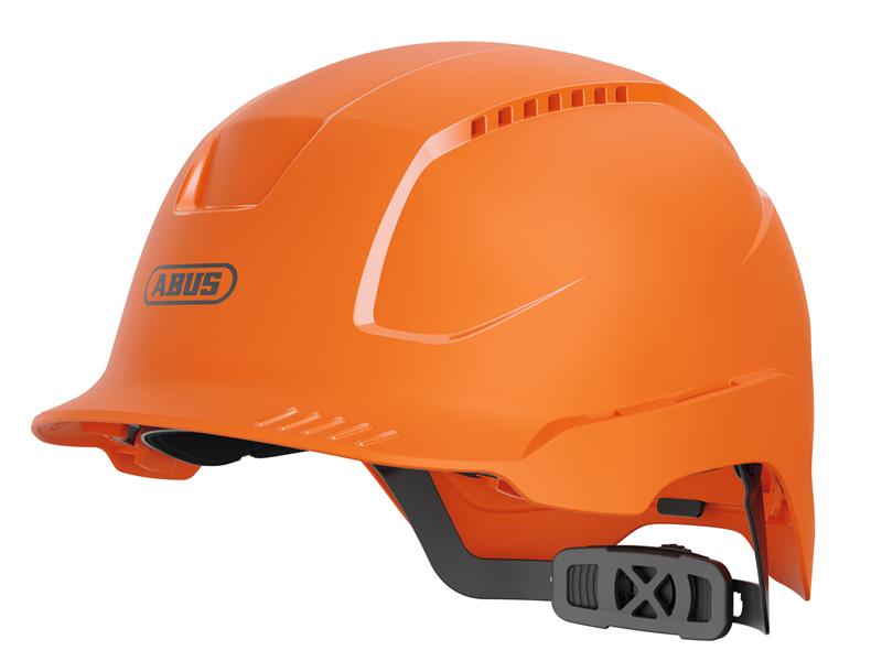 ABUS Mechanical SCATOR Vented Safety Helmet Orange