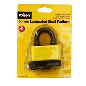 Rolson 65mm Heavy Duty Weatherproof Padlock