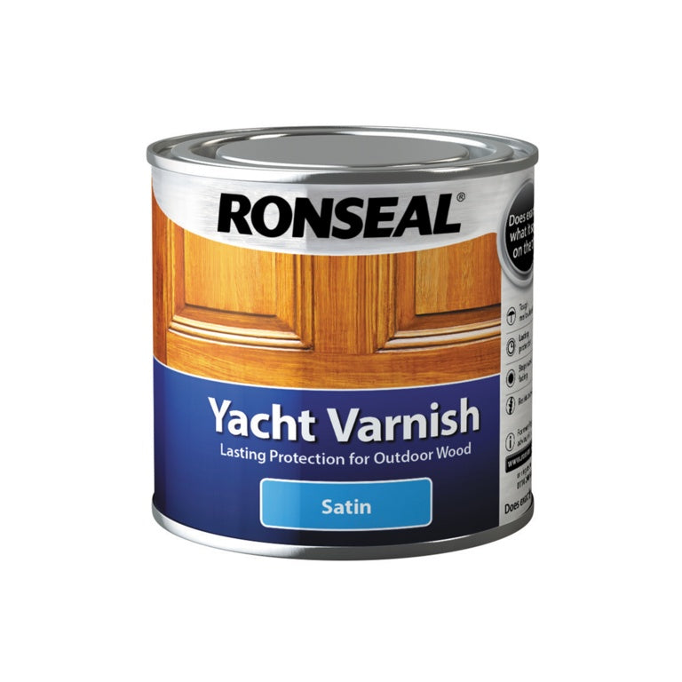 Ronseal Yacht Varnish Satin 250ml