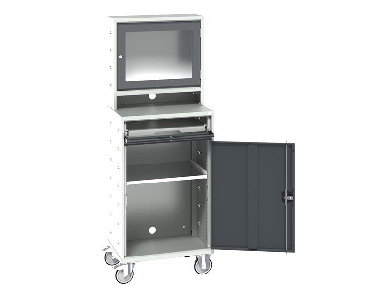 Bott Verso Mobile Computer Cupboard 650 x 550 x 1802mm