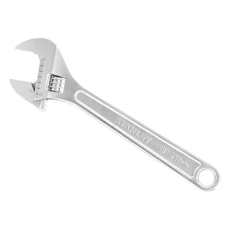 Stanley® Hand Tools Metal Adjustable Wrench 250mm (10in) STANLEY® Hand Tools - RockBottom Nothampton