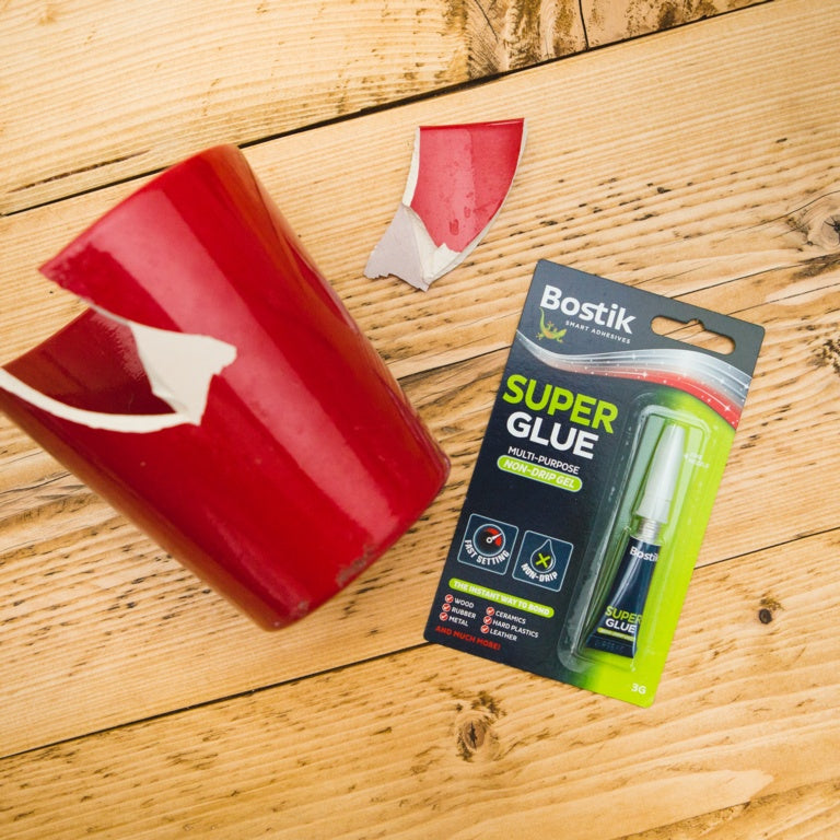 Bostik Super Glue Non Drip Gel 3g Blister