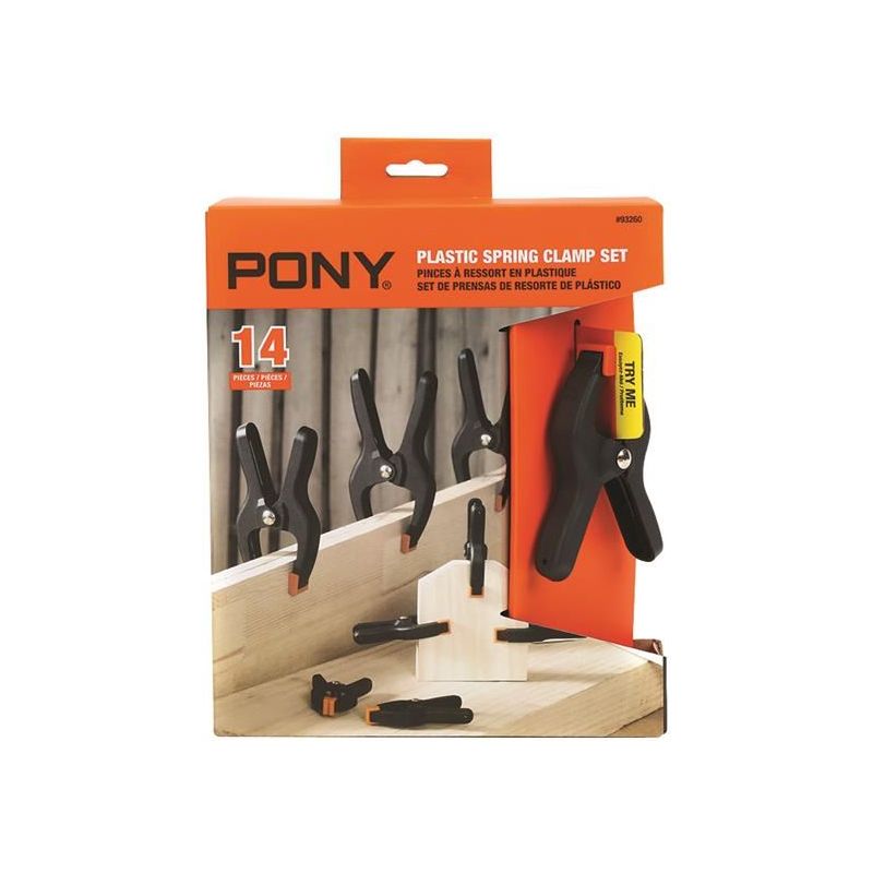 Pony Jorgensen Spring Clamp Set, 14 Piece Pony Jorgensen - RockBottom Nothampton