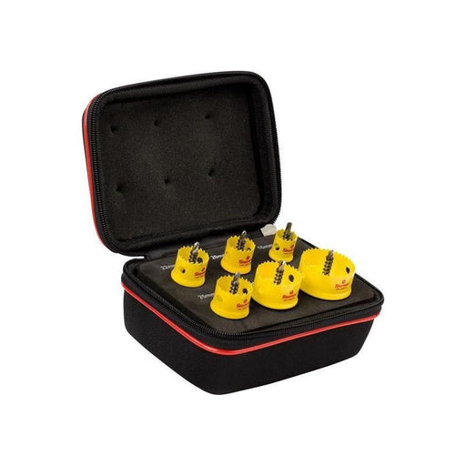 Starrett Cordless Smooth Cut Bi-Metal Holesaw Kit, 6 Piece Starrett - RockBottom Nothampton