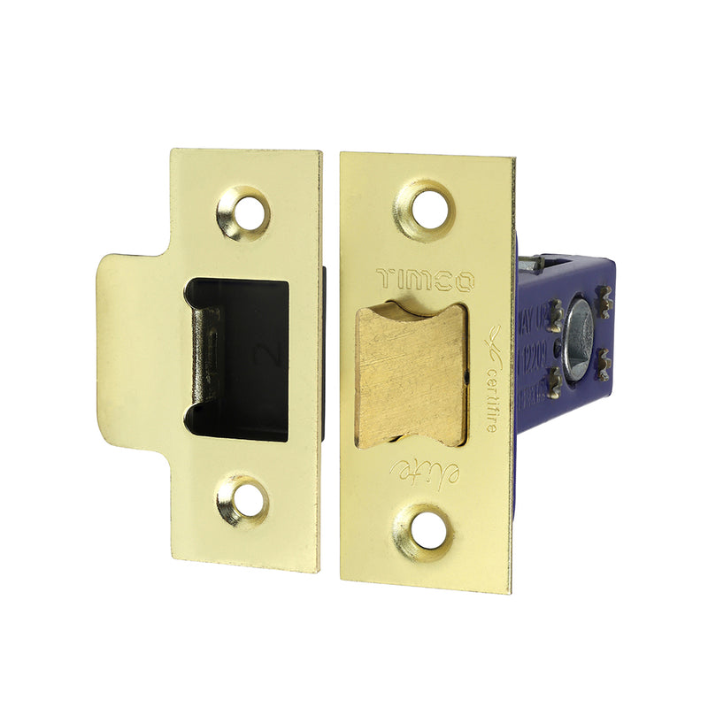 TIMCO Architectural Tubular Latch Electro Brass & Satin Nickel