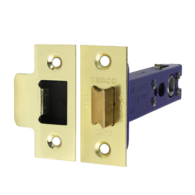 TIMCO Architectural Tubular Latch Electro Brass & Satin Nickel