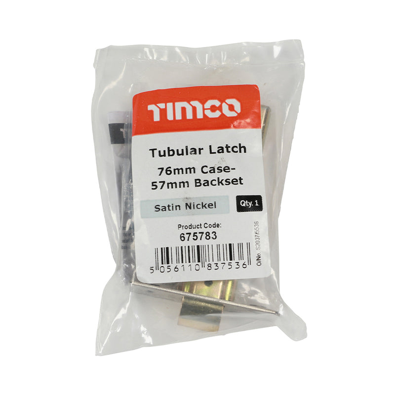 TIMCO Tubular Latch Electro Brass - 67mm