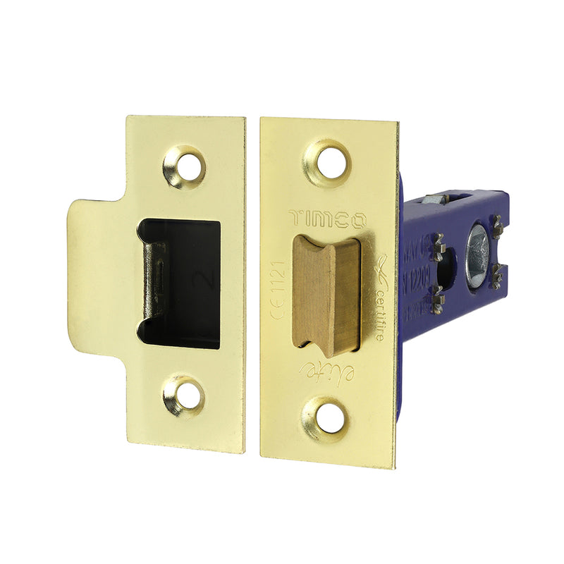 TIMCO Architectural Tubular Latch Electro Brass & Satin Nickel