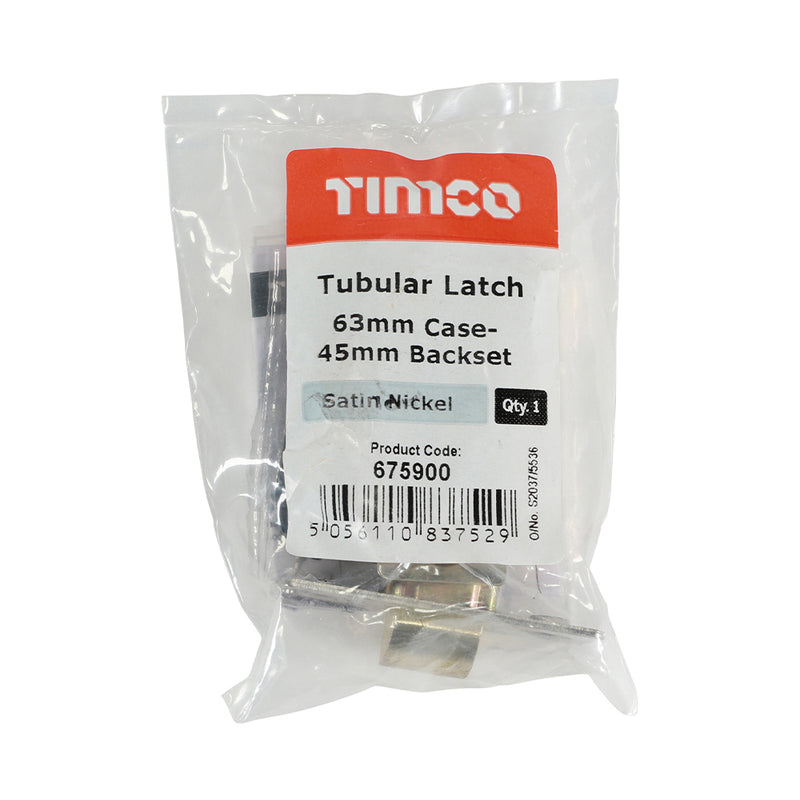 TIMCO Tubular Latch Electro Brass - 67mm