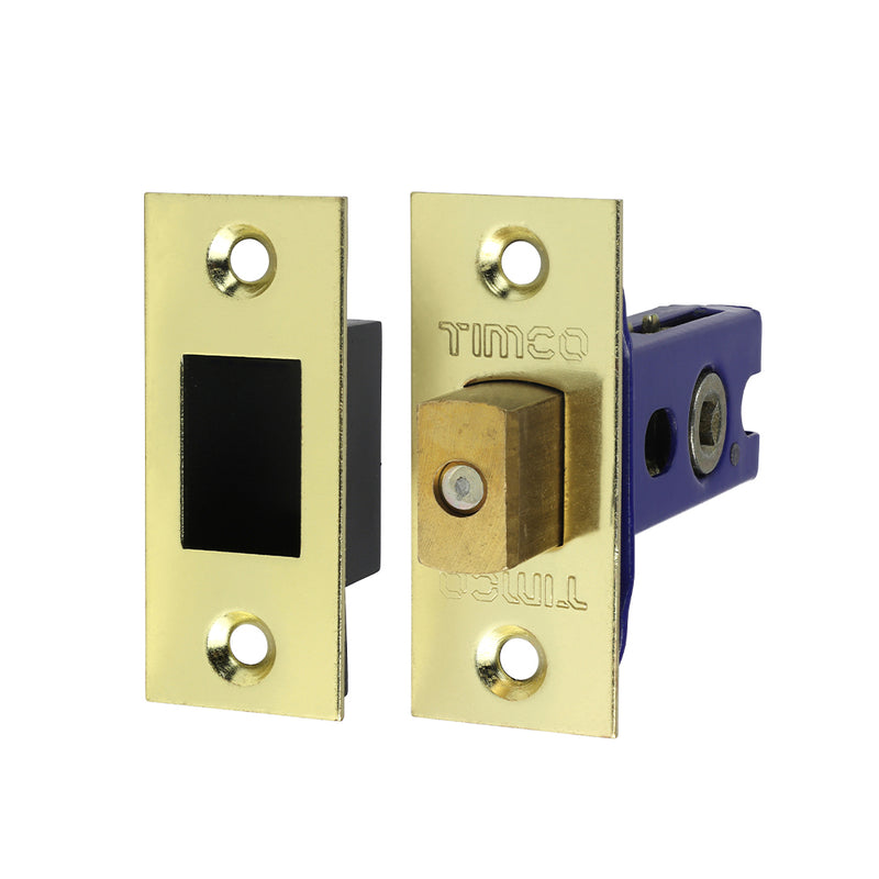 TIMCO Architectural Tubular Deadbolt Electro Brass & Satin Nickel