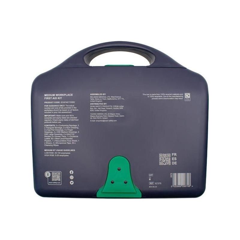 Scan First Aid Kit 1-100 Persons BS Approved Scan - RockBottom Nothampton