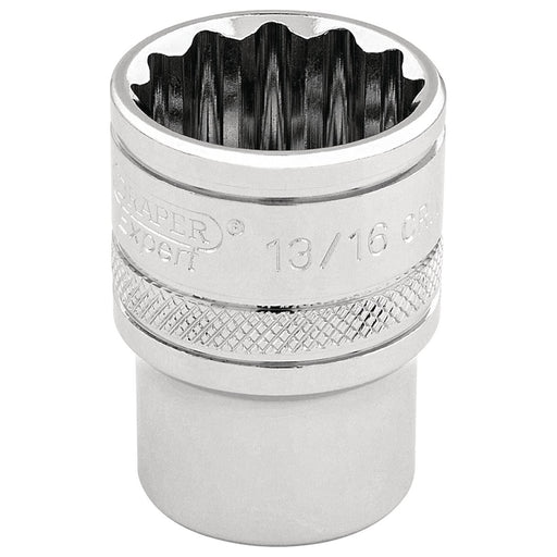 Draper HI-TORQ 12 Point Socket, 3/8" Sq. Dr., 13/16" 49482 Draper - Town Tools 