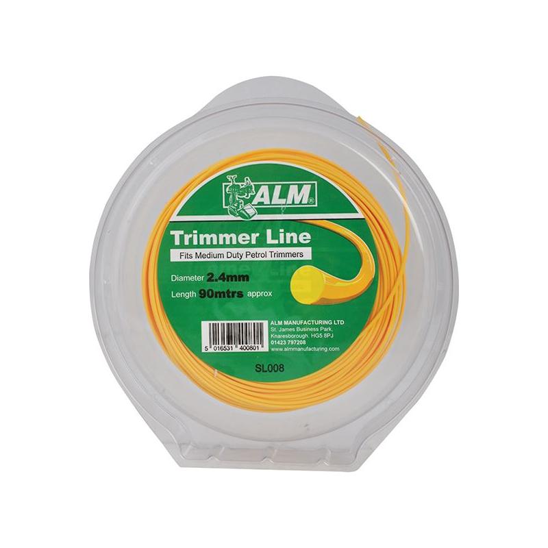 Alm Manufacturing SL008 Medium-Duty Petrol Trimmer Line 2.4mm x 90m ALM Manufacturing - RockBottom Northampton 