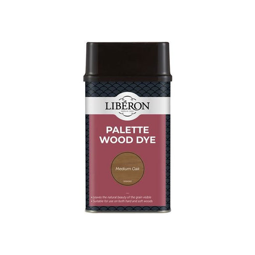 Liberon Palette Wood Dye Medium Oak 500ml Liberon - RockBottom Northampton