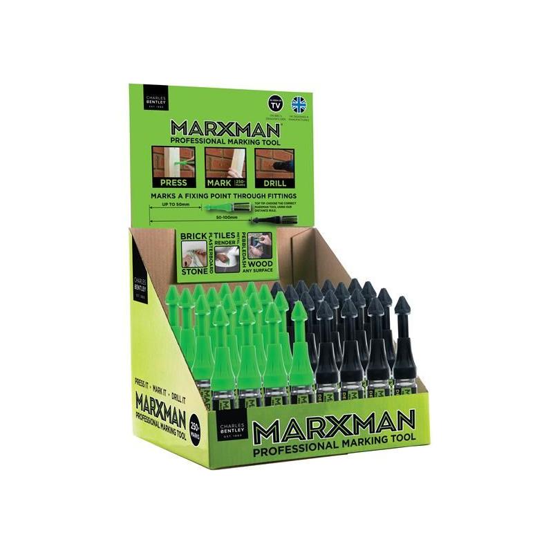 Marxman MarXman Standard & Deep Hole Professional Marking Tools (CDU of 30) Marxman - RockBottom Northampton