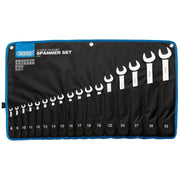 Draper Draper HI-TORQ Metric Ratchet Combination Spanner Set (17 Piece) Draper - Town Tools