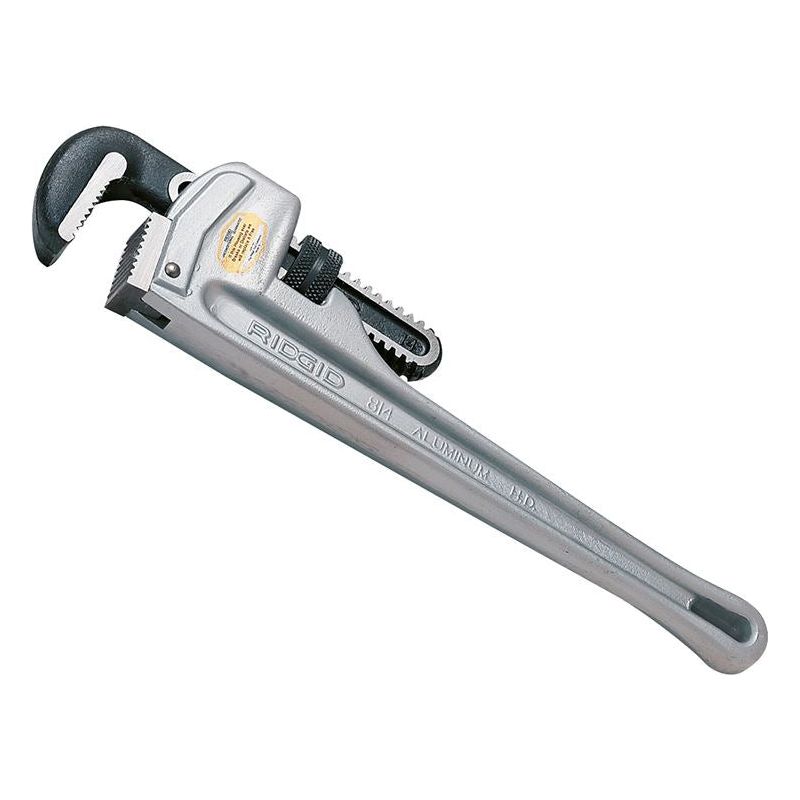 Ridgid Aluminium Straight Pipe Wrench 250mm (10in) RIDGID - RockBottom Nothampton