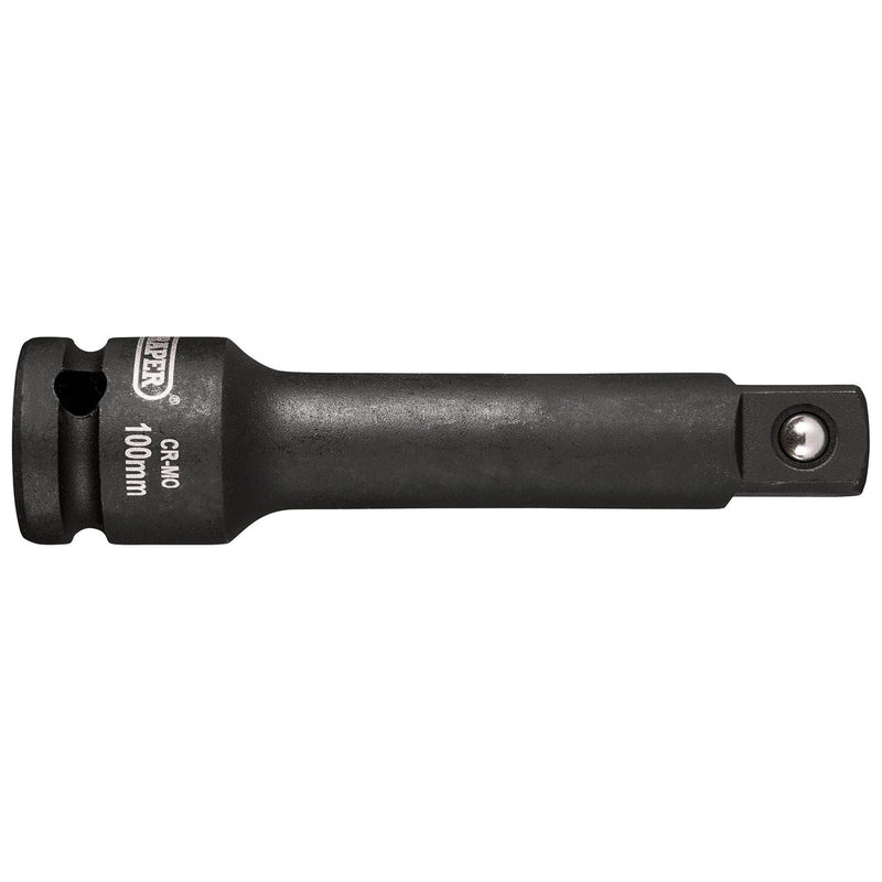 Draper Impact Extension Bar, 1/2" Sq. Dr, 100mm Draper - Town Tools