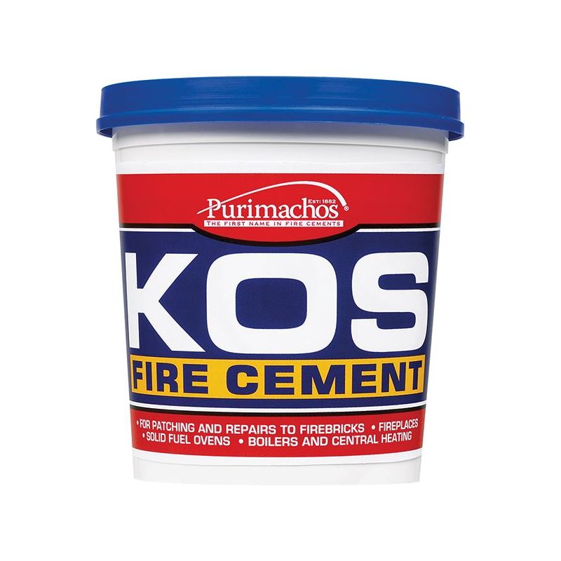Everbuild Sika KOS Fire Cement Black 500g Everbuild Sika - RockBottom Northamptin