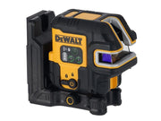DeWALT Power Tools DCLE14251GB USB Cross Line Green Beam Laser + Five Spot DeWALT Power Tools - RockBottom Northampton