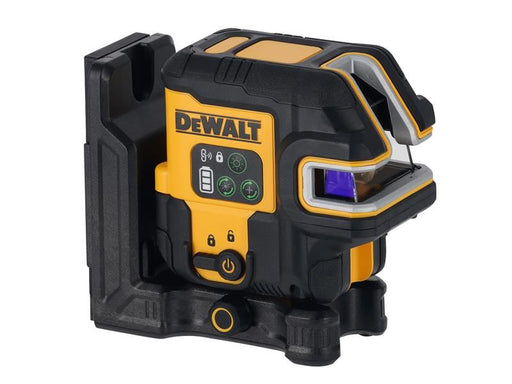 DeWALT Power Tools DCLE14251GB USB Cross Line Green Beam Laser + Five Spot DeWALT Power Tools - RockBottom Northampton