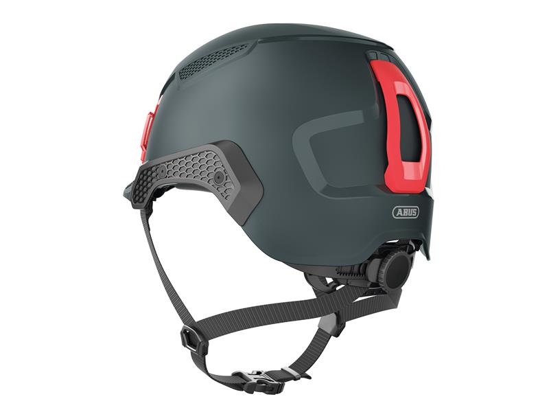 ABUS Mechanical - SPECTOR-E Non-vented Safety Helmet TITAN Black