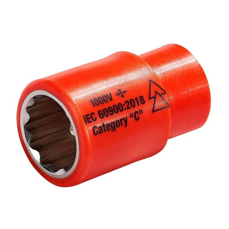 Itl Insulated Insulated 3/8in Drive Socket 17mm ITL Insulated - RockBottom Northampton