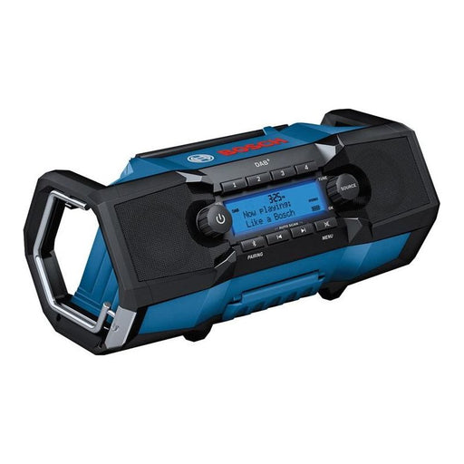 Bosch GPB 18V-2 C Professional Bluetooth DAB+ Radio 240V & Li-ion Bare Unit Bosch - RockBottom Northampton
