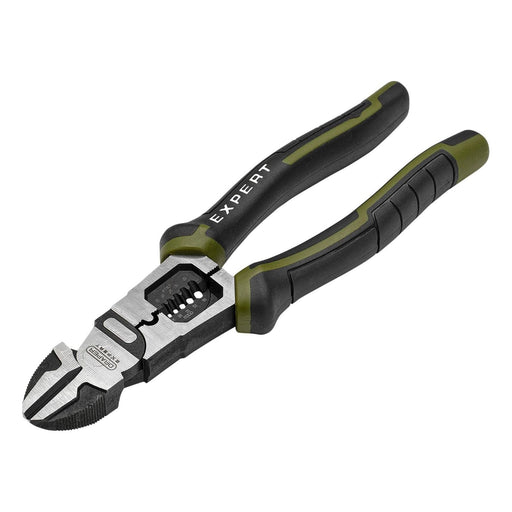 Draper Draper Expert Side Cutters with Wire Stripper, 200mm Draper - Town Tools