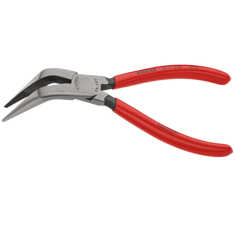 Draper 69023 KNIPEX 38 71 200 Mechanics' Bent Nose Pliers, 200mm