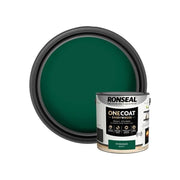 Ronseal One Coat Everywhere Interior Paint Evergreen Matt 2.5 litre Ronseal - RockBottom Nothampton