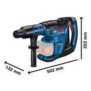 Bosch GBH 18V-40 C Pro BITURBO SDS-Max Rotary Hammer 18V 2 x 8.0Ah ProCORE18V Li-ion Bosch - RockBottom Northampton