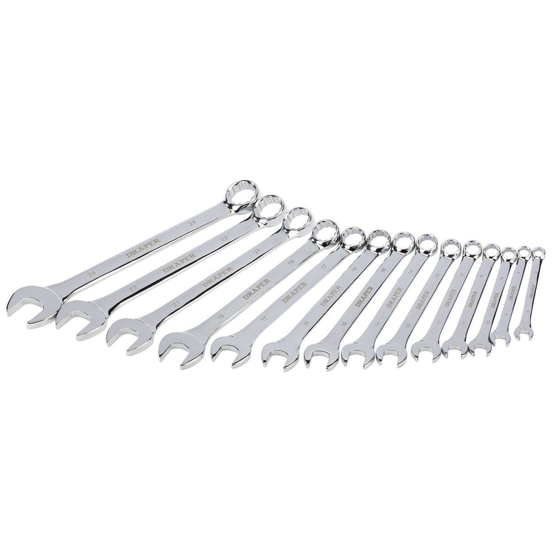 Draper HI-TORQ Metric Combination Spanner Set (14 Piece) 34236 Draper - Town Tools 