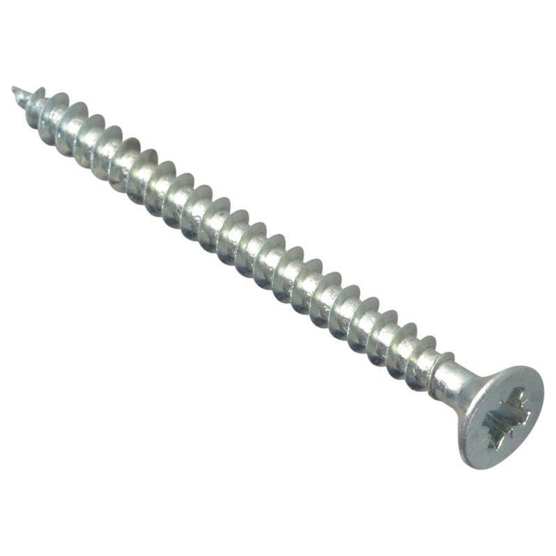 Forgefix Multi-Purpose Pozi Compatible Screw CSK ST ZP 4 x 50mm Box 200 ForgeFix - RockBottom Northampton