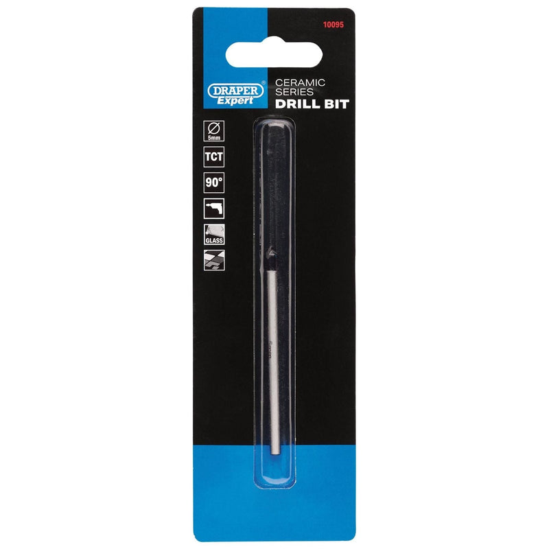 Draper Draper Expert TCT Ceramic Drill Bit, 5mm x 70mm Draper - Town Tools