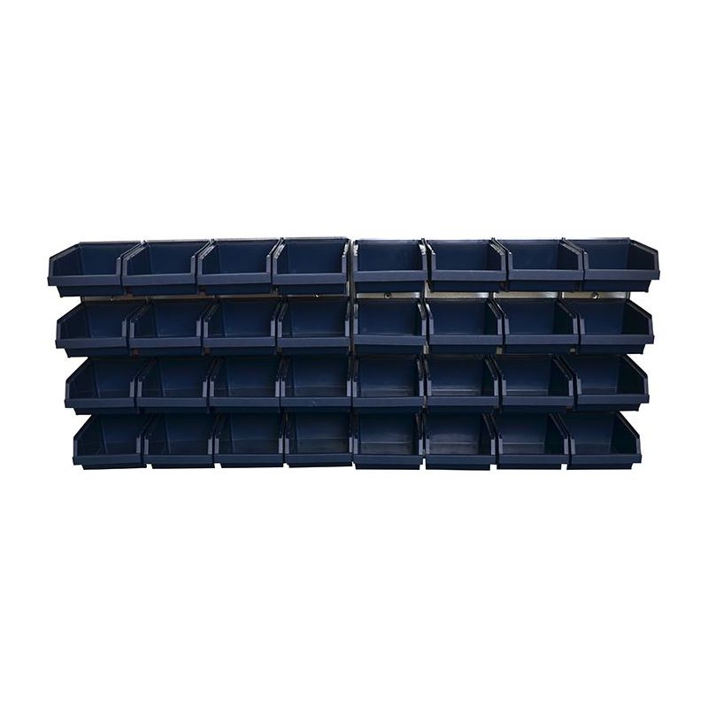 Raaco Bin Wall Panel with 32 Bins Raaco - RockBottom Nothampton
