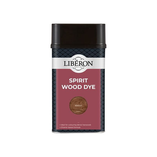 Liberon Spirit Wood Dye Walnut 1 litre Liberon - RockBottom Northampton