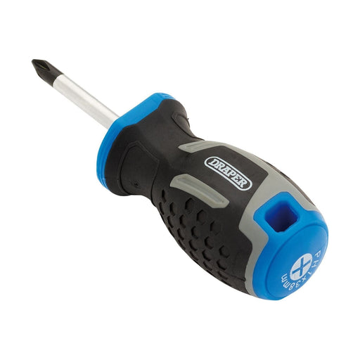 Draper Phillips Soft Grip Screwdriver, PH1 x 38mm Draper - Town Tools