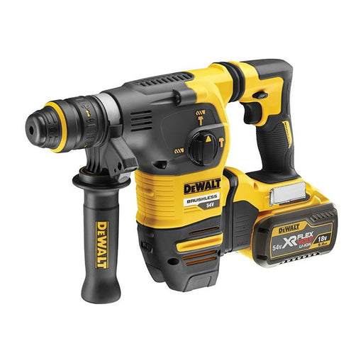 Dewalt Power Tools DCH334X2 Brushless Q/C Chuck SDS Plus Hammer 54V 2 x 9.0Ah Li-ion DeWALT Power Tools - RockBottom Northampton